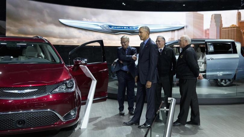 Salone di Detroit: Obama sale sulla Pacifica e sulla Bolt
