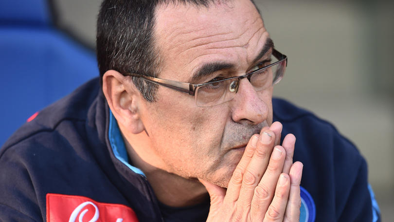 Serie A Napoli, Sarri: «Con Mancini caso chiuso. Ora testa alla Sampdoria»