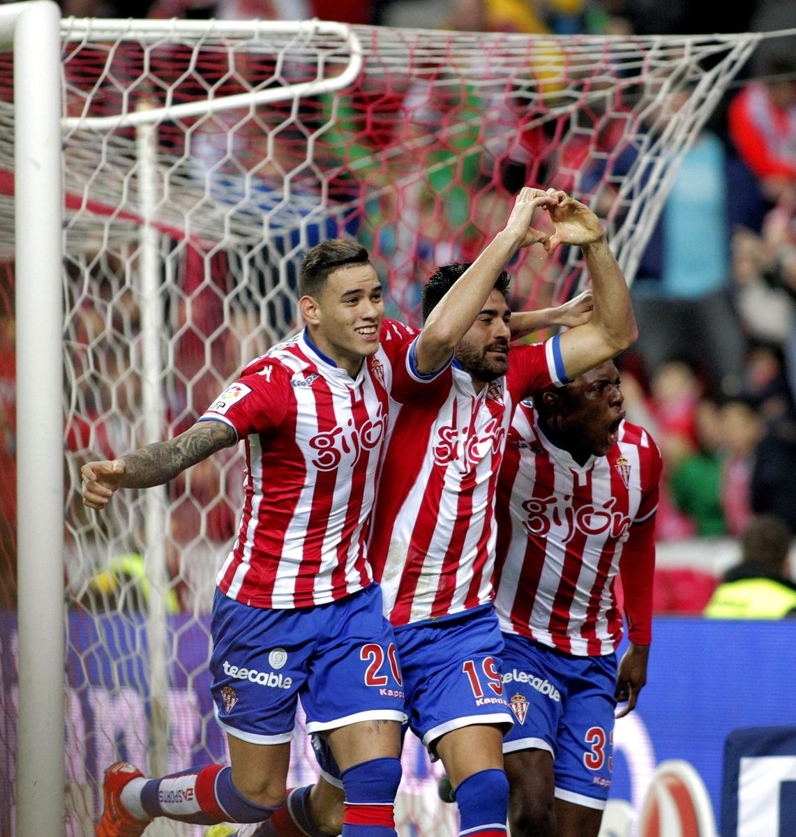Liga, Gijon a valanga: cinquina al Real Sociedad, che show di Sanabria