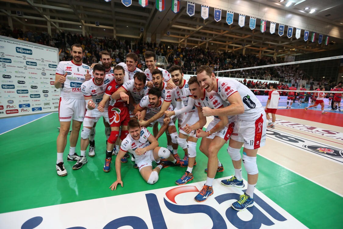 La Diatec Trento blinda il 3° posto, 3-0 a Petugia