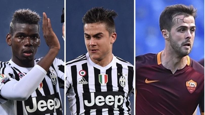 Calciomercato Juventus-Roma: Pogba, Dybala, Pjanic... Barça, puoi solo guardarli