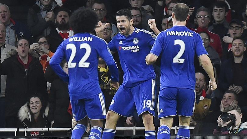 Premier League, Arsenal-Chelsea 0-1: Ranieri da solo in vetta