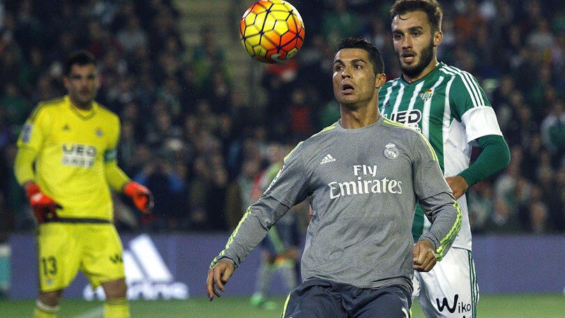 Liga Real Madrid, passo falso per Zidane: contro il Betis finisce 1-1