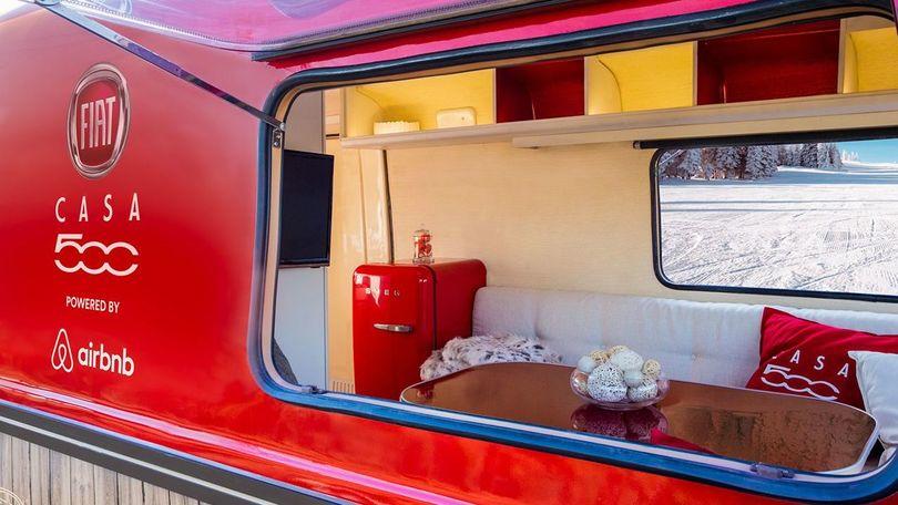 Casa 500: in affitto la roulotte per la montagna