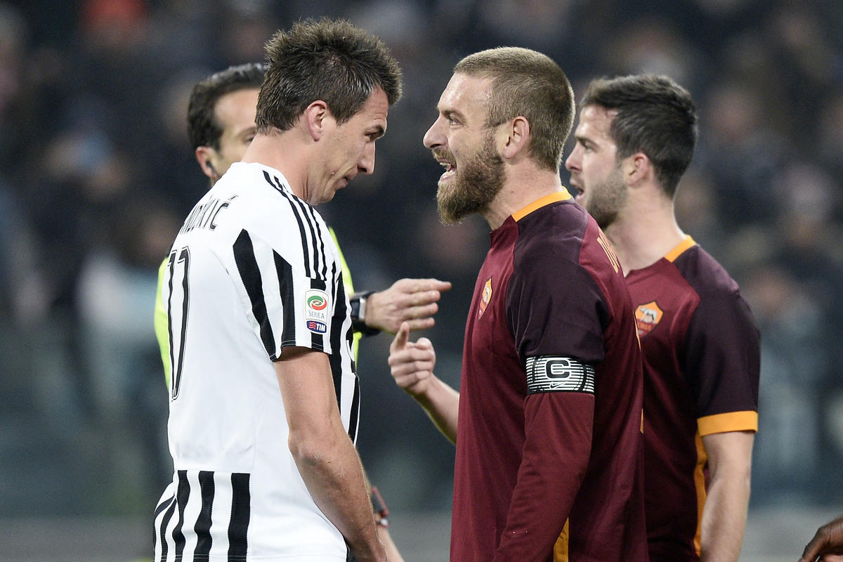 Serie A Roma, De Rossi: «Mandzukic? Mi dispiace»