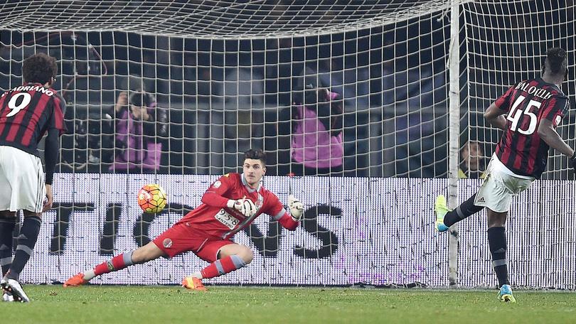 Coppa Italia, Alessandria-Milan 0-1: Balotelli stende i grigi