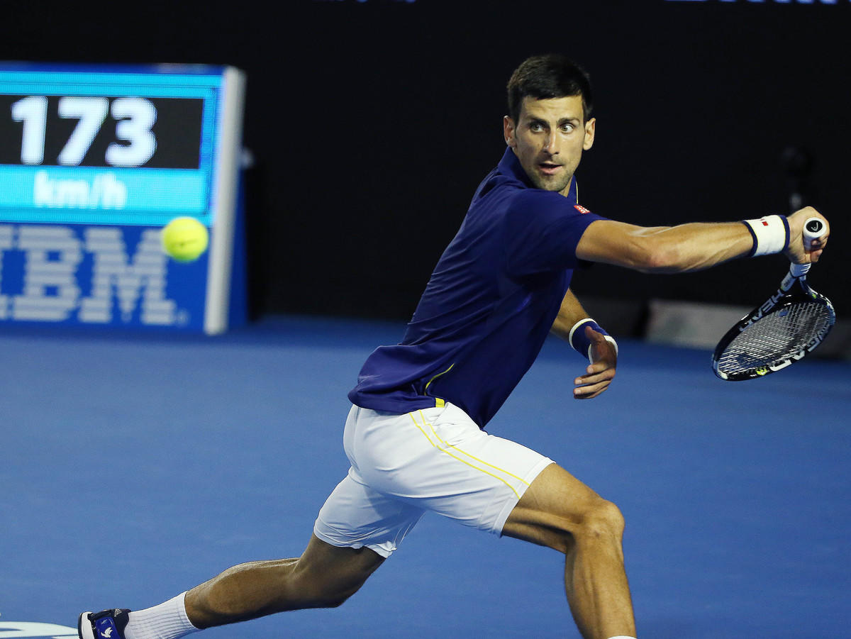 Tennis, Australian Open: Djokovic a quota da finale
