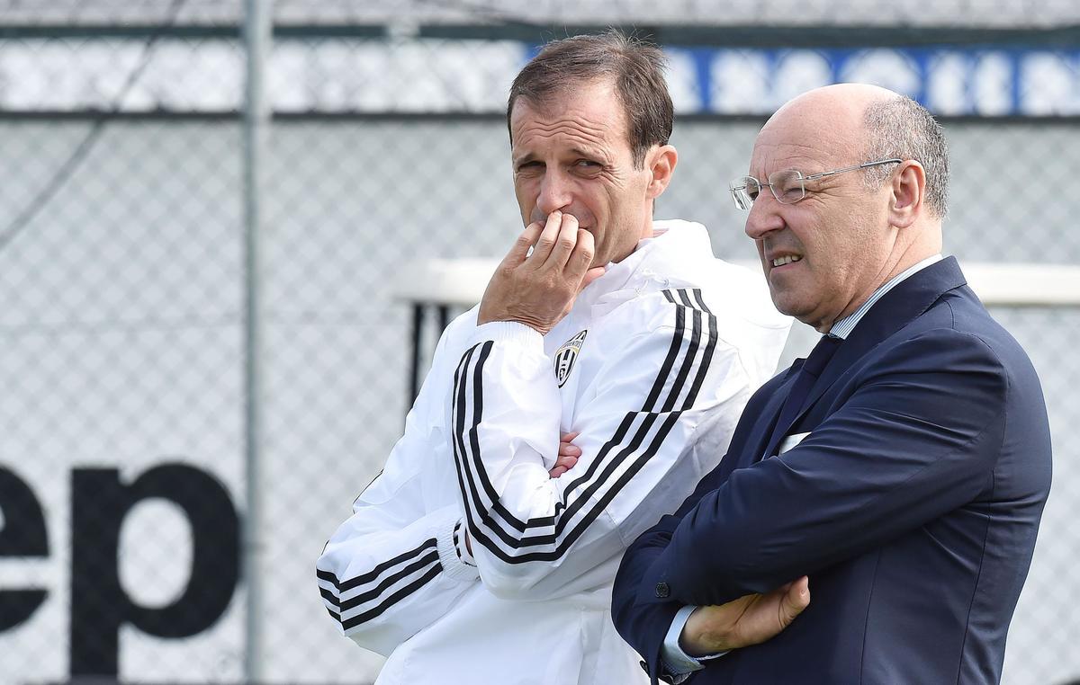 Calciomercato Juventus, Marotta: «Top club su Allegri? Fa piacere ma lui non si distrae»