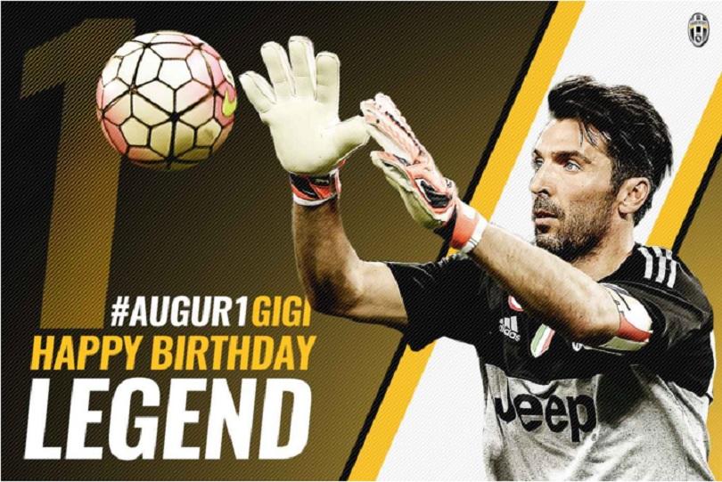 Buffon, sono 38: quanti auguri per il capitano della Juventus!