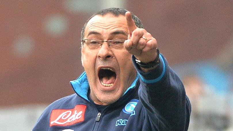 Serie A Napoli, Sarri: «Noi favoriti? Spero abbia ragione Renzi»