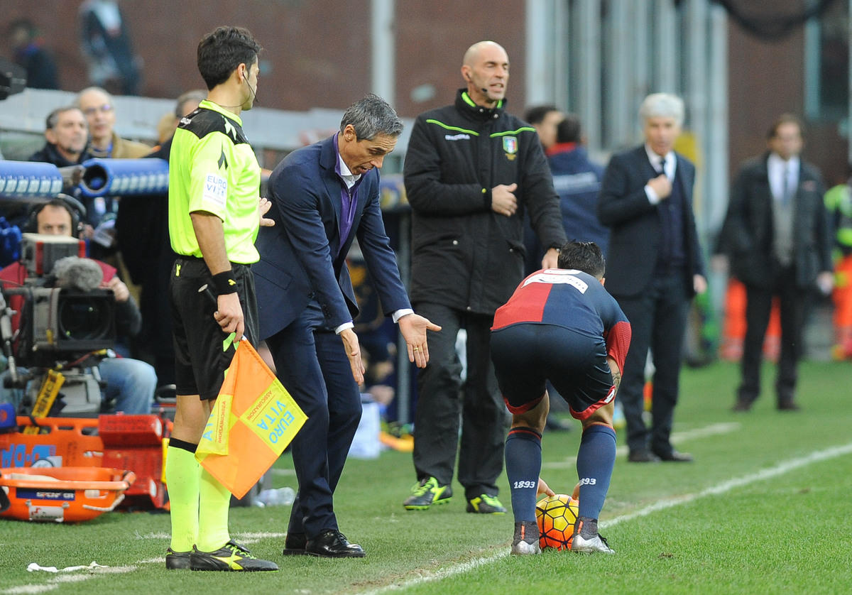 Serie A Fiorentina, Sousa: «Il rosso? Un errore mio»