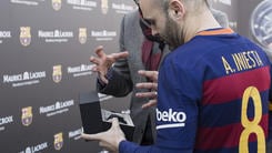 Il FC Barcelona riceve il Maurice Lacroix Masterpiece Squelette 
