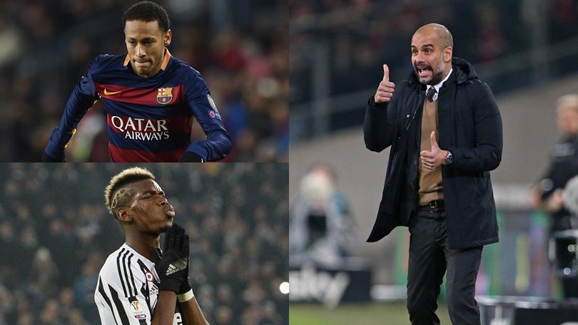 Calciomercato, stampa inglese: «Manchester City, pronti 200 milioni per Neymar e Pogba»