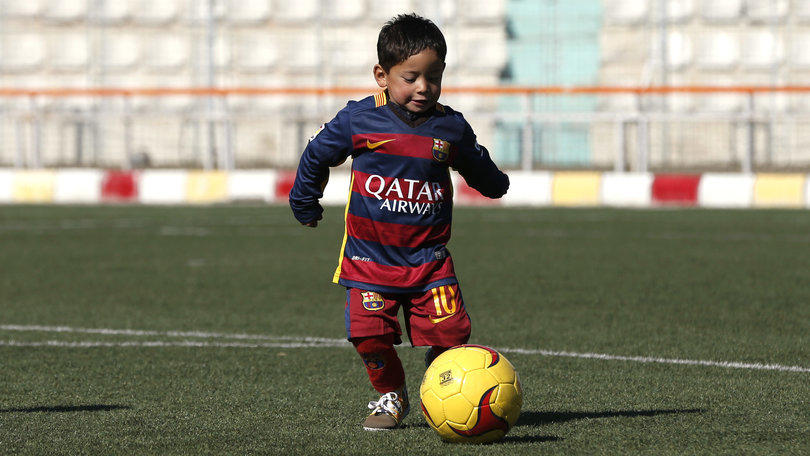 Murtaza, ecco la vera maglia di Messi!