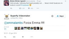 Juventus, Emma: «Chi mi invita in curva?». A rispondere non solo bianconeri...