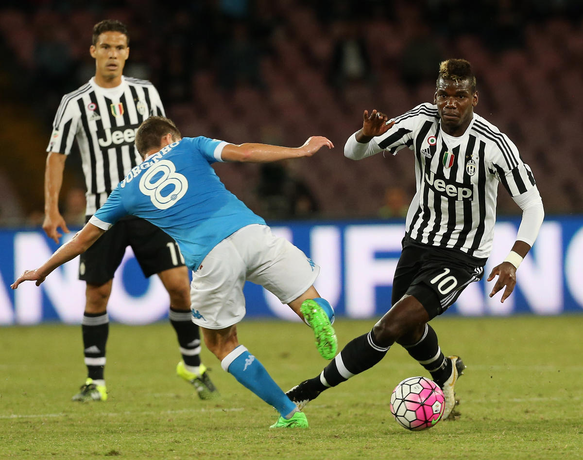 Juventus-Napoli: Pogba e Jorginho perni da scudetto