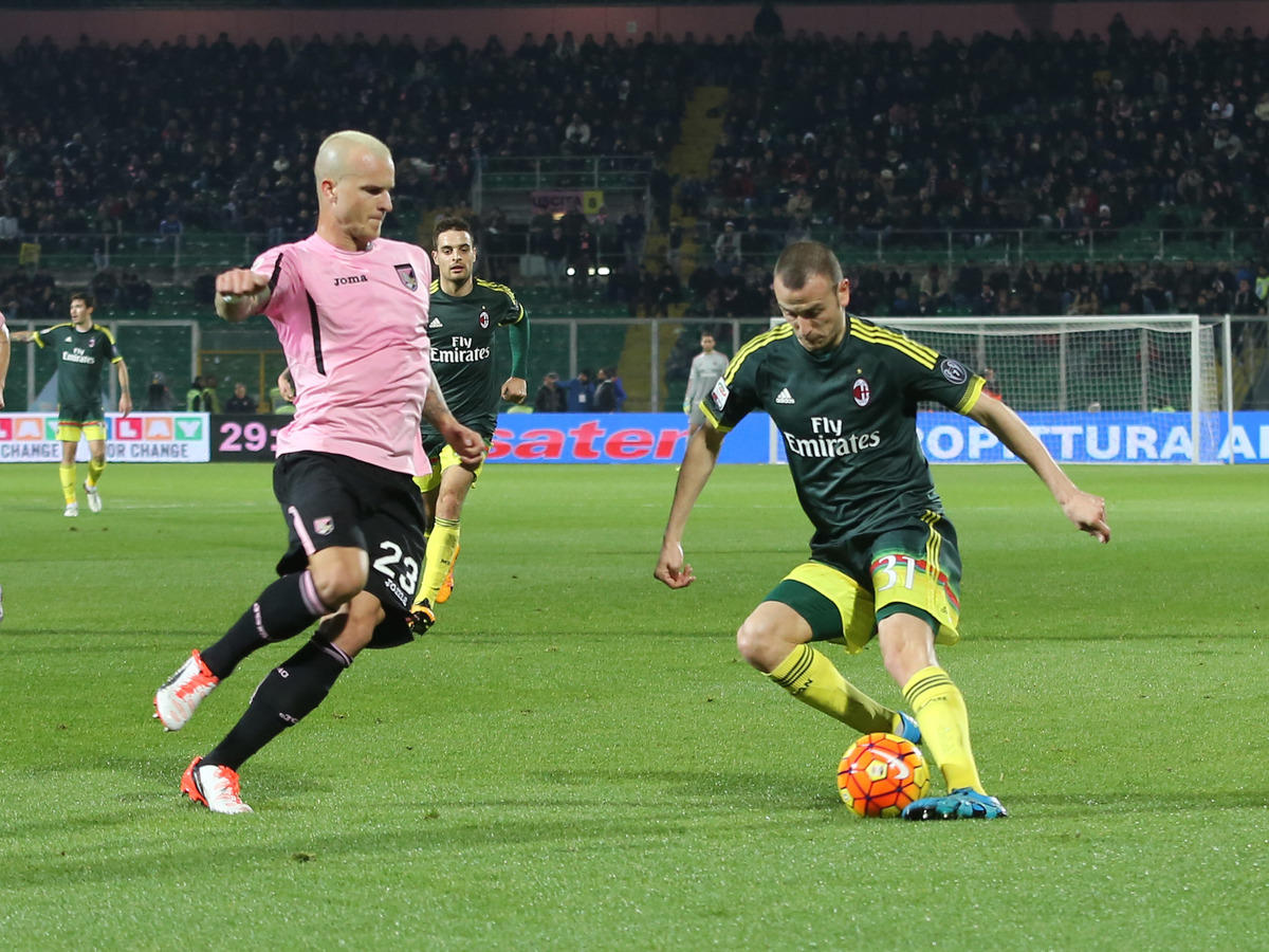 Serie A Palermo, nuovo stop Struna: distorsione alla caviglia