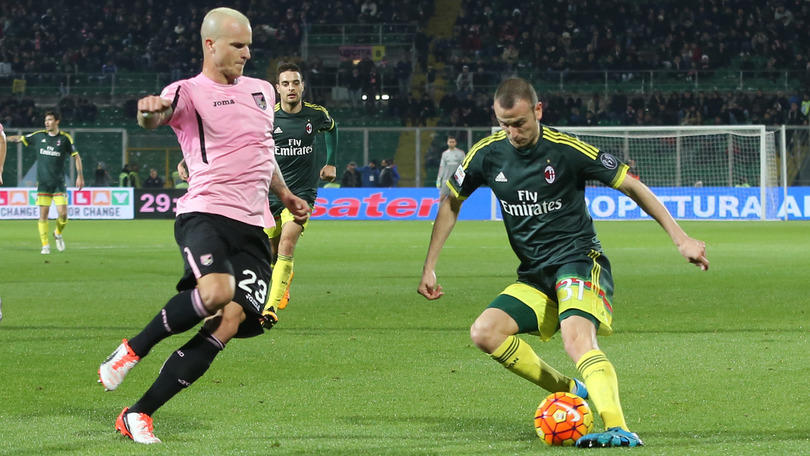 Serie A Palermo, nuovo stop Struna: distorsione alla caviglia