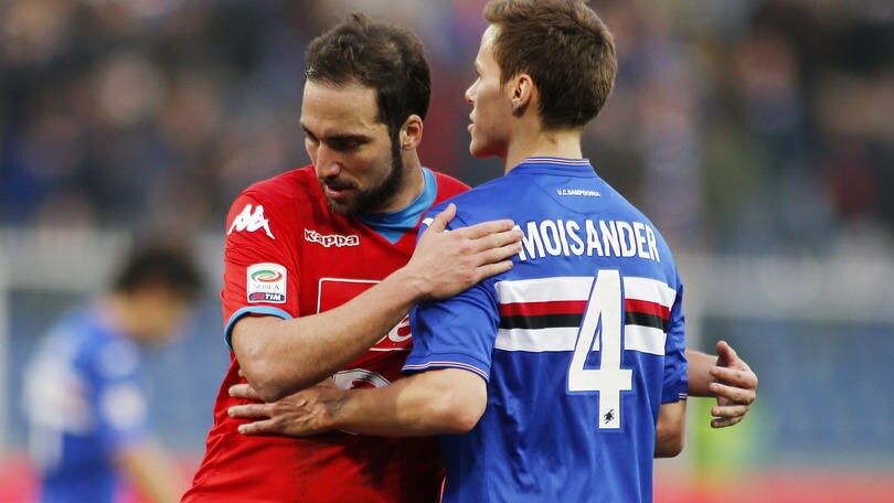 Serie A Sampdoria, dubbio Moisander per l'Atalanta