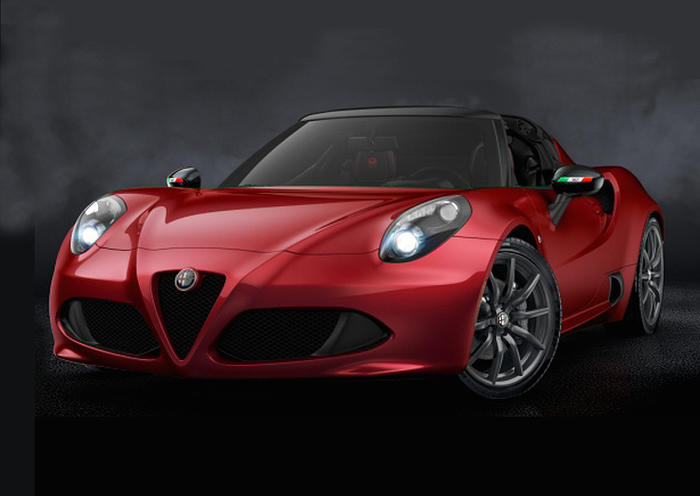 Alfa Romeo 4C Spider 50th Anniversary, mezzo secolo di duetto