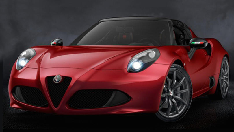 Alfa Romeo 4C Spider 50th Anniversary, mezzo secolo di duetto