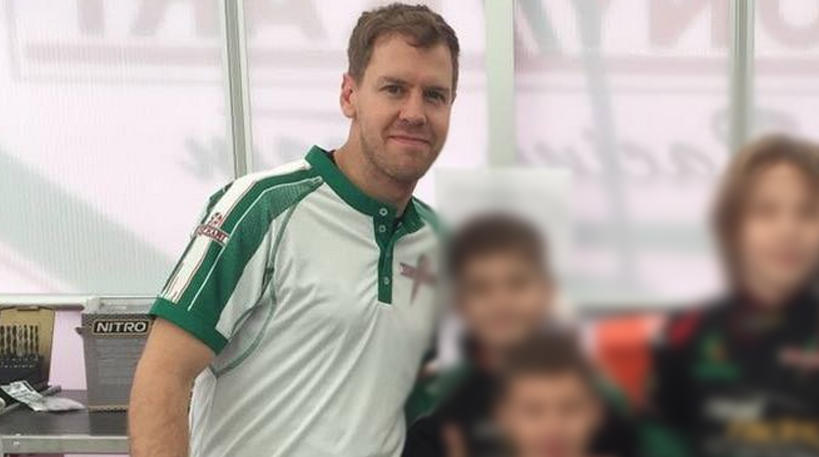 F1, Ferrari: per Vettel un giorno in pista con i kart