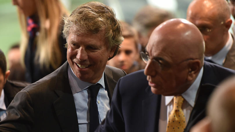Milan, Galliani e l'amico Enrico: Giochi poco Preziosi