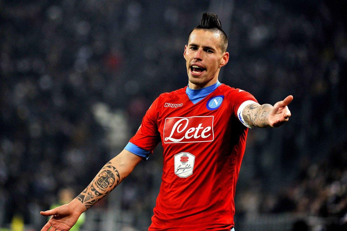 Napoli, Hamsik: «Alla pari con la Juventus. Lotteremo ancora»