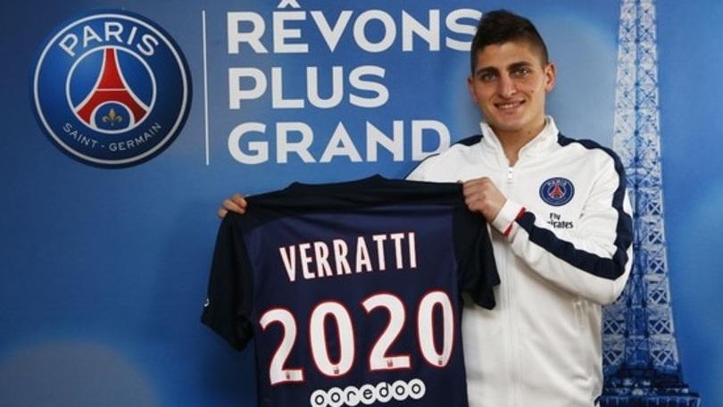 Calciomercato, Verratti al Psg fino al 2020