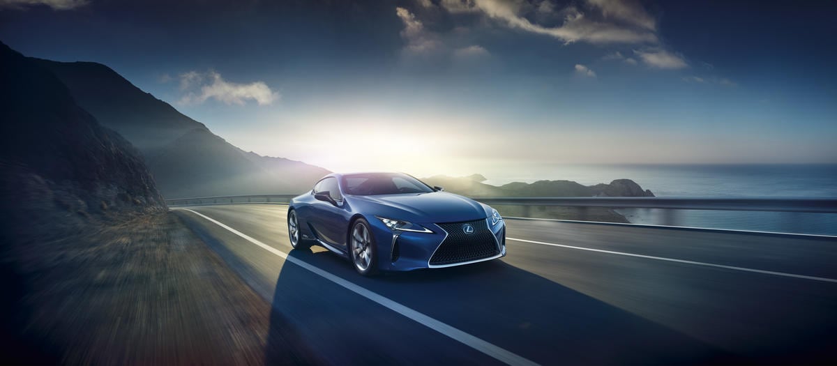 Lexus LC 500h, coupé ibrida al Salone di Ginevra