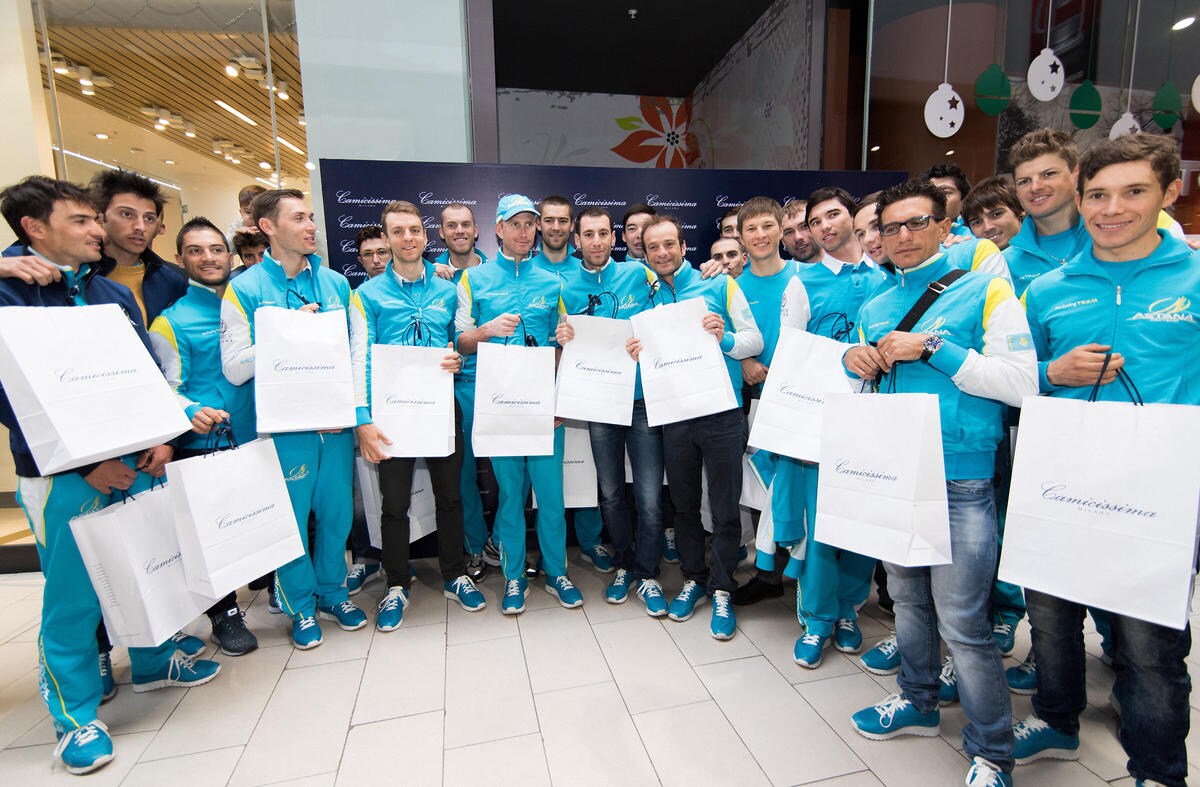 Camicissima sponsor dell’Astana Pro Team