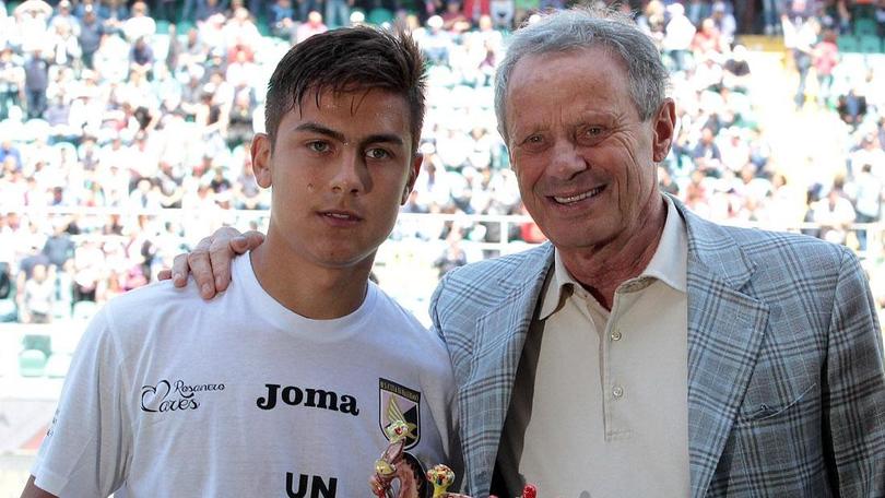 Palermo, Zamparini: «Juventus, non gonfiare i muscoli di Dybala come hai fatto con Del Piero»