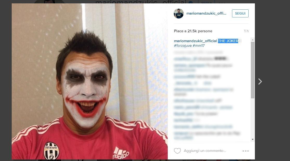 Juventus, Mandzukic in versione...Joker!