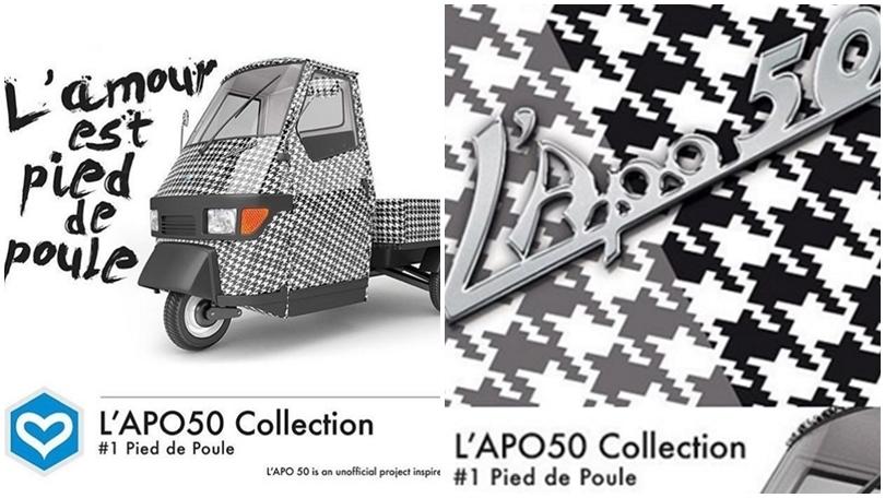 L'apo 50: Elkann veste bianconero il tre ruote Piaggio