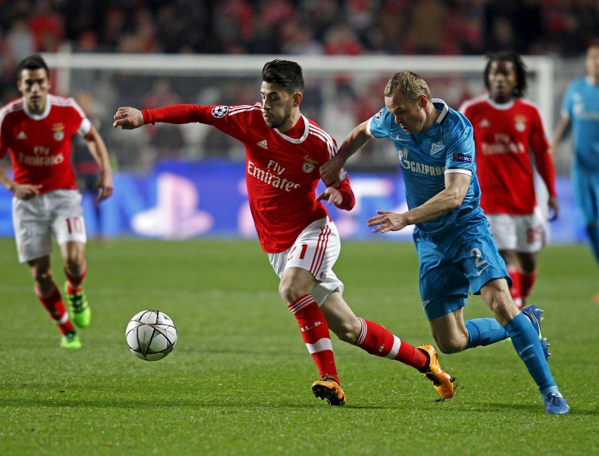 Champions League: Benfica-Zenit 1-0, gol di Jonas al '91