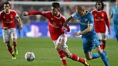 Champions League: Benfica-Zenit 1-0, gol di Jonas al '91