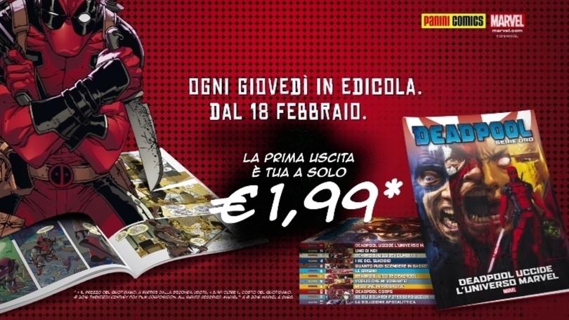 L'iniziativa: Deadpool in edicola con Tuttosport!