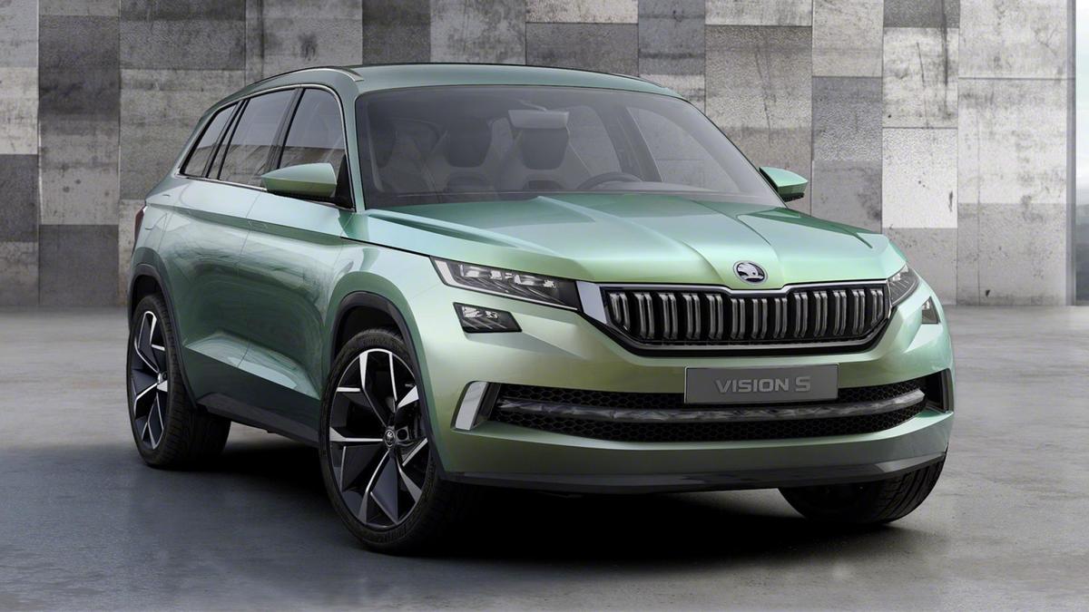 Skoda VisionS, a Ginevra prototipo di SUV ibrido