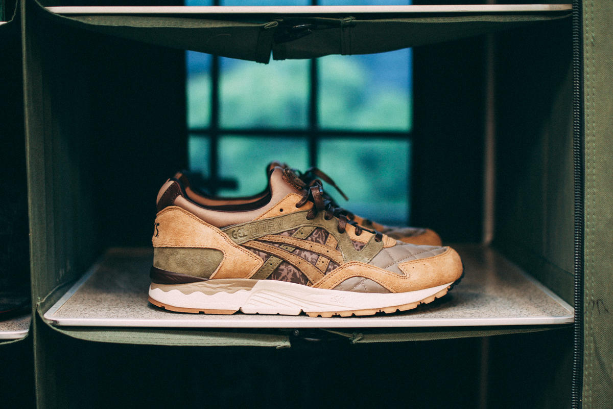 Camouflage attitude per la Asics Tiger Gel-Lyte V “Phys Ed”