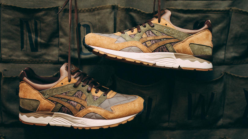 Camouflage attitude per la Asics Tiger Gel-Lyte V “Phys Ed”