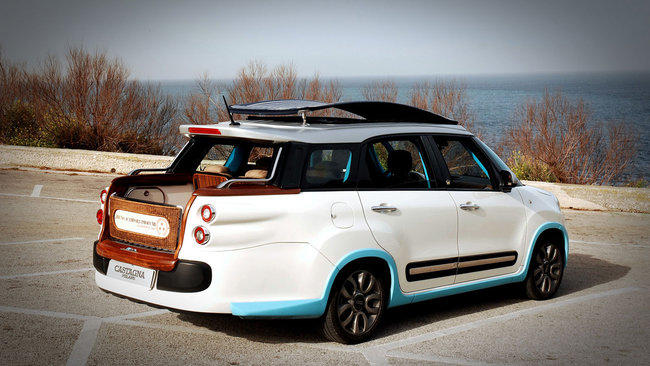 Fiat 500L: Castagna onora la Capri di Tiberio