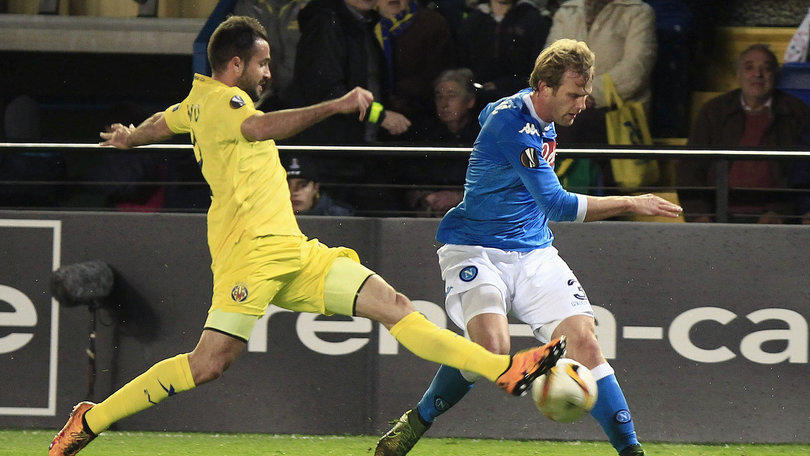 Serie A Napoli, differenziato per Strinic-El Kaddouri