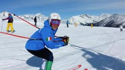 Sciando con Federica Brignone: «Fotografatemi come la Vonn!»