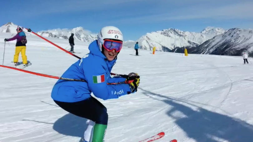 Sciando con Federica Brignone: «Fotografatemi come la Vonn!»