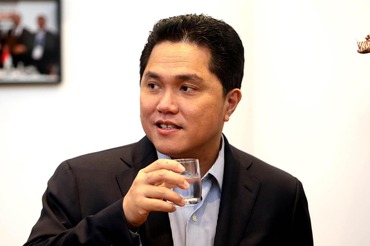 Inter, Thohir: «Mourinho e Ronaldo il passato, ora abbiamo Mancini»