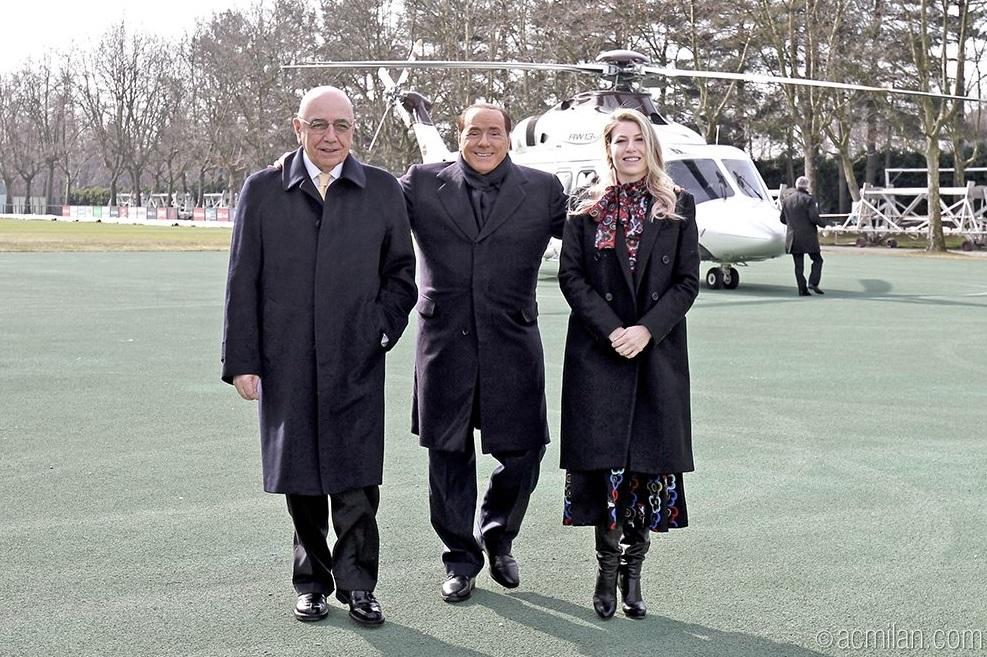 Serie A Milan, Berlusconi a Milanello per festeggiare i 30 anni