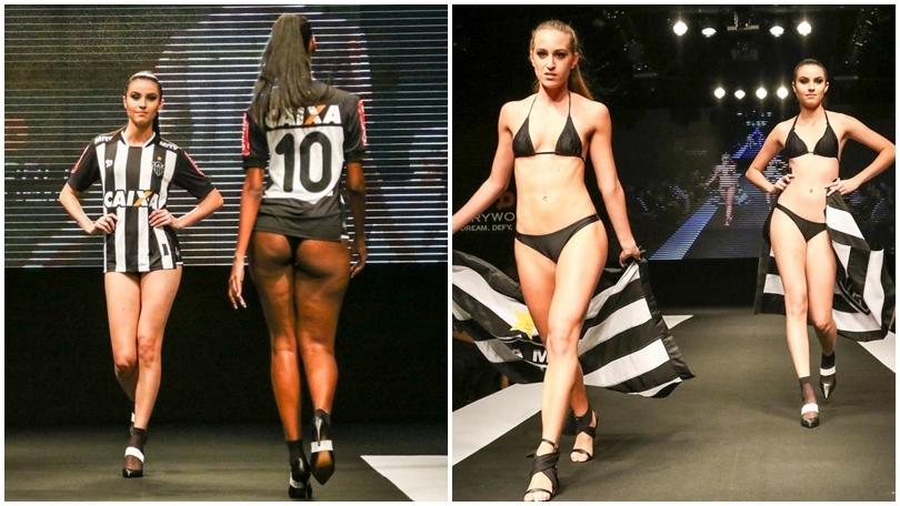 Atletico Mineiro, nuova divisa: sexy modelle in bianconero