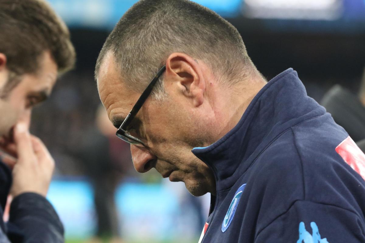 Serie A Napoli, Sarri: «Ci è mancato un po' di...fortuna»