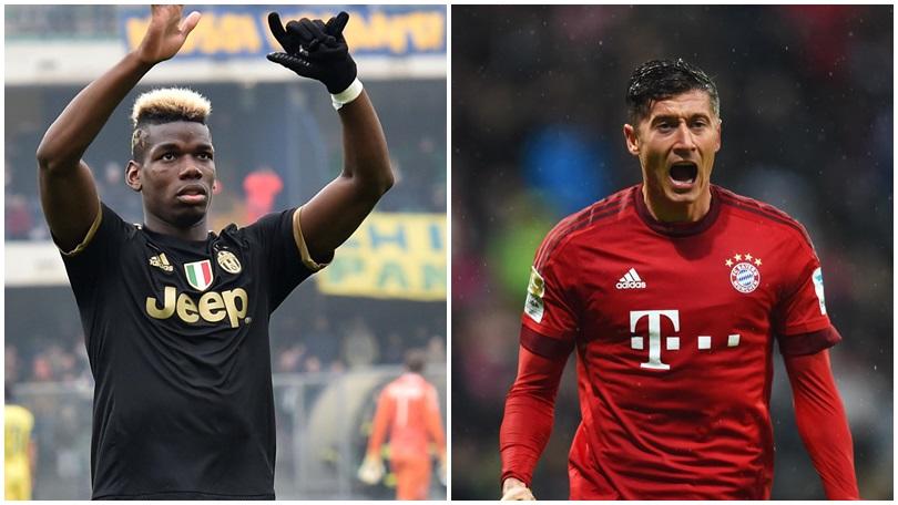 Champions League, Juventus-Bayern Monaco: Pogba-Lewandowski, roba da ricchi