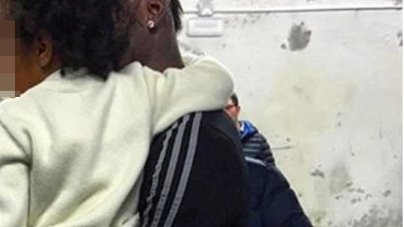 Milan, Balotelli rivede la figlia Pia al San Paolo: «Che emozione!»